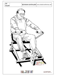 Kürek boyama sayfaları